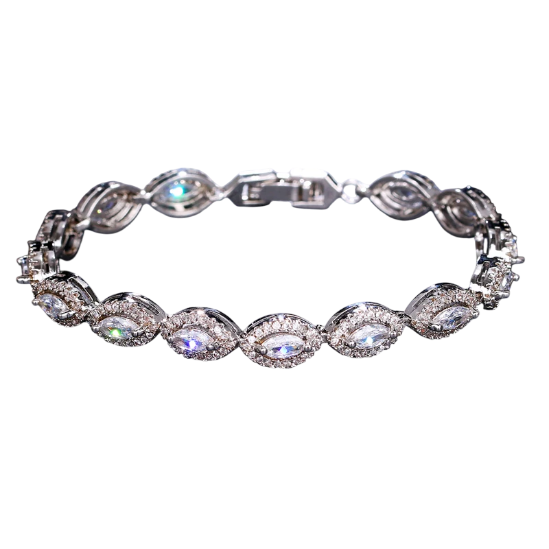 Bracelet tear of silver