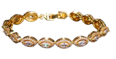 Bracelet tear of silver