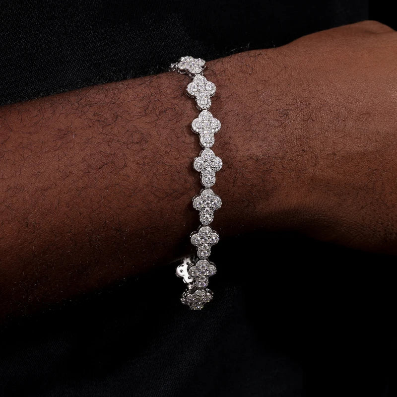 Bracelet silver cross
