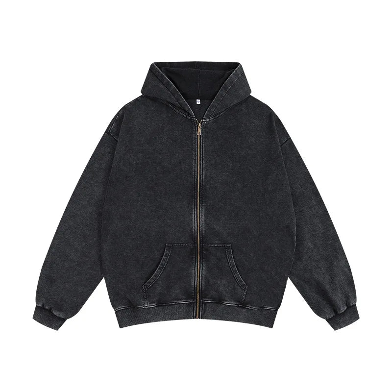 Zip Washed