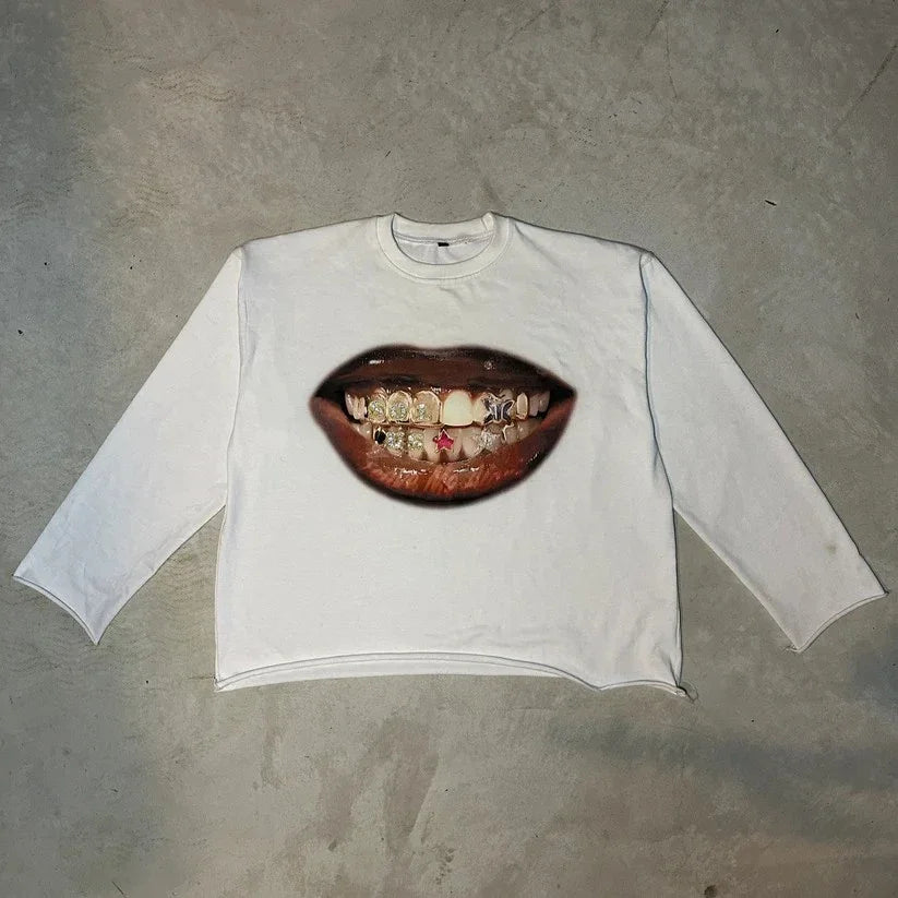 Tshirt Long Sleeve Kiss
