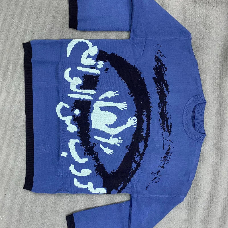 Knit bleu Ice