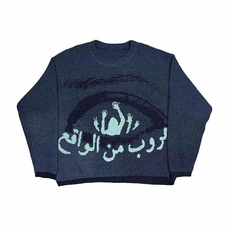 Knit bleu Ice