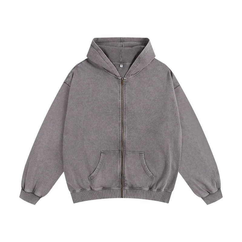 Zip Washed