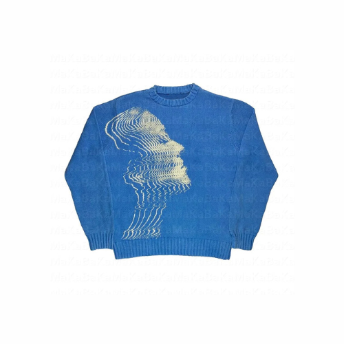 Knit Bleu Face