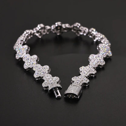 Bracelet silver cross