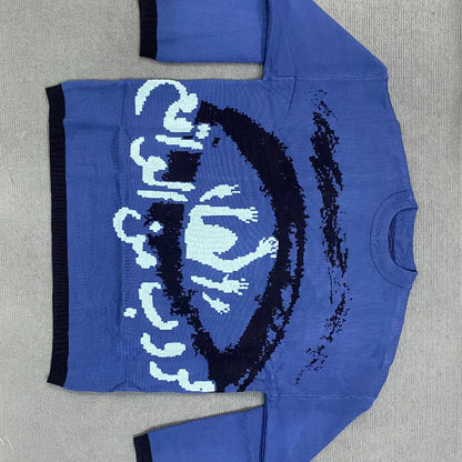 Knit bleu Ice
