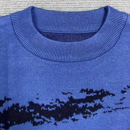 Knit bleu Ice