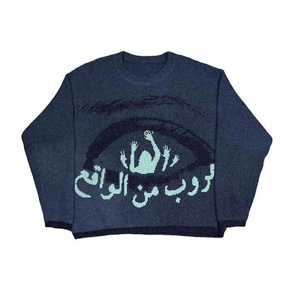 Knit bleu Ice